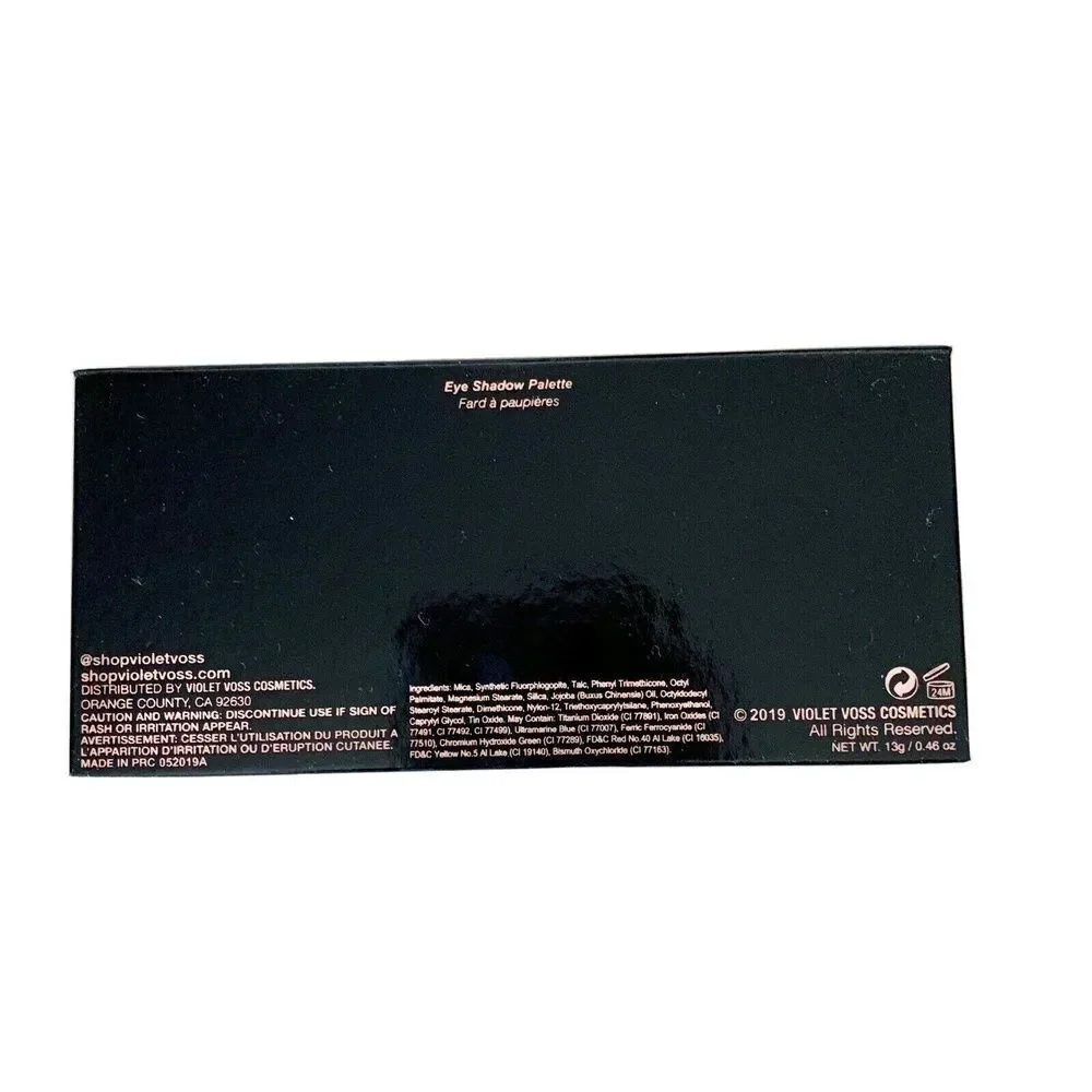 Eyeshadow Palette Violet Voss Essentials Pro Series Shimmers & Matte Eye Makeup